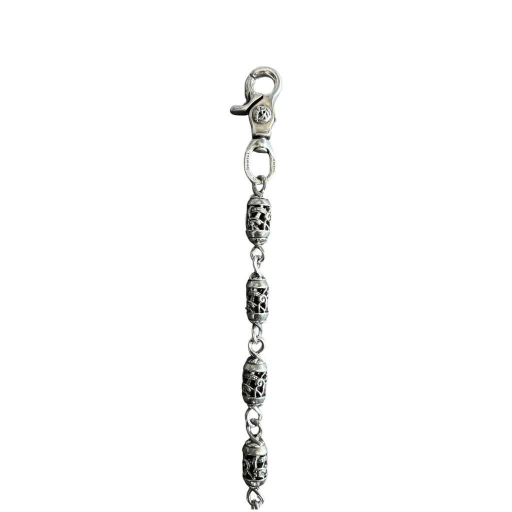 Chrome Hearts Silver Celtic Roller Wallet Chain - Morely TrendsChrome Hearts Type here:)