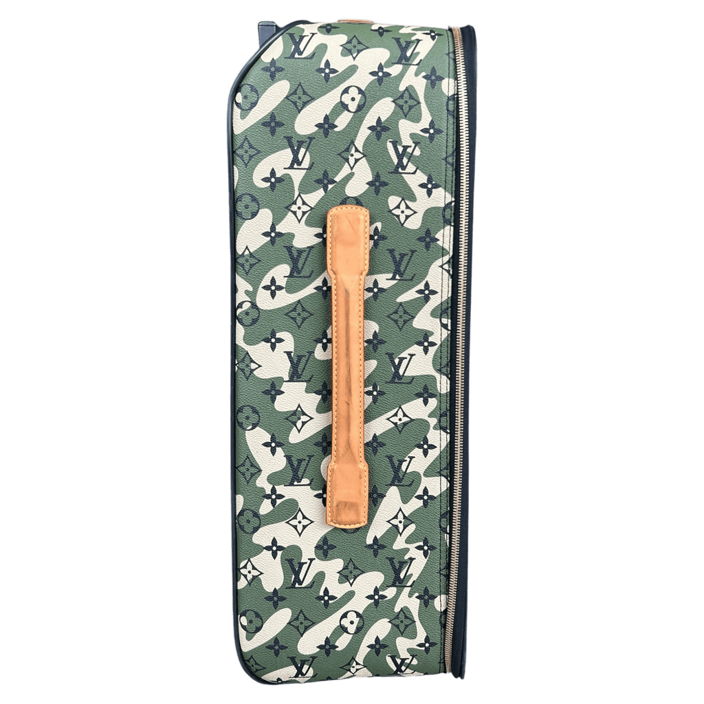 Louis Vuitton Takashi Murakami Camouflage Monogram Pegase 60 - Morely TrendsLouis Vuitton Type here:)