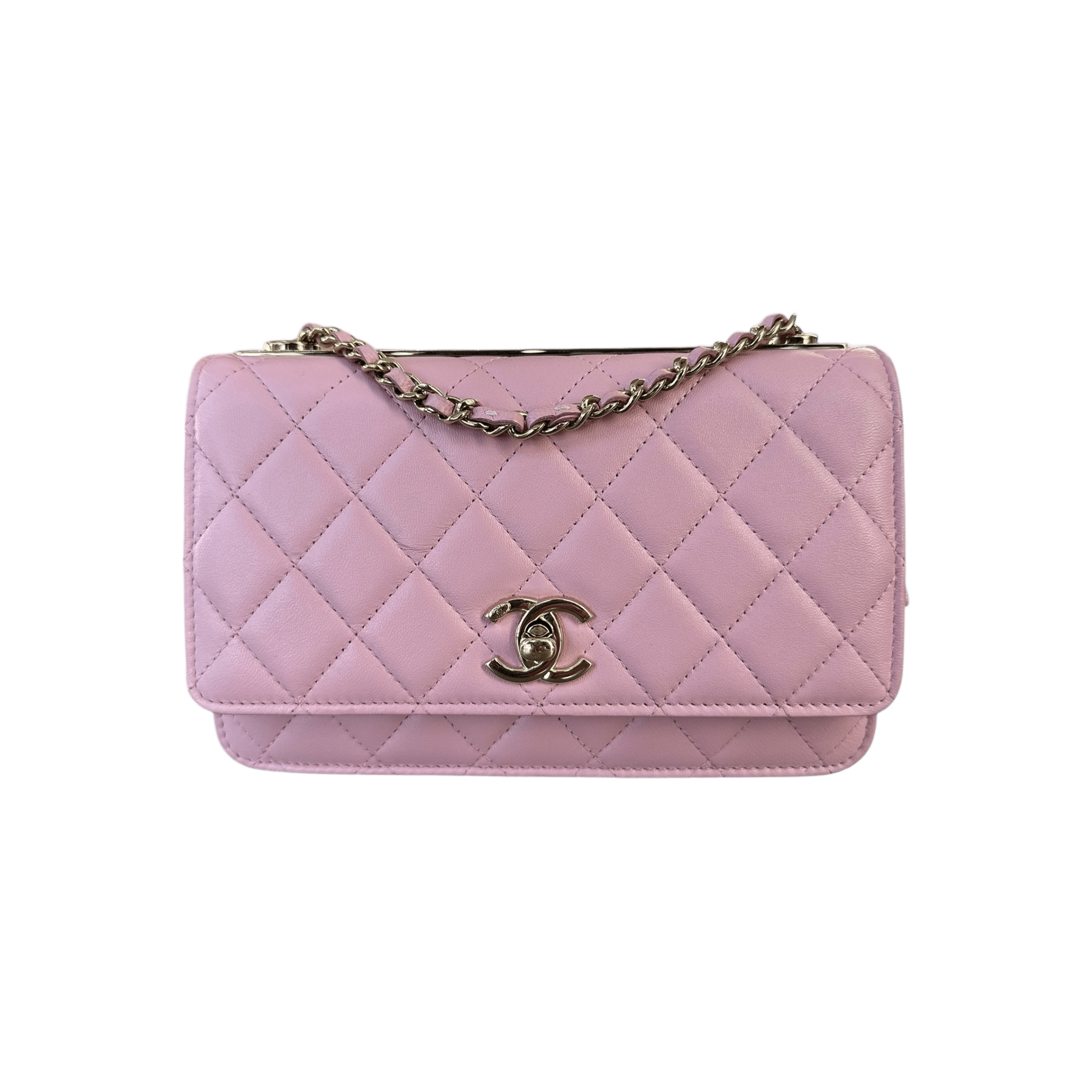 Chanel Pink Quilted Trendy CC Wallet On Chain Bag - Morely TrendsChanel Type here:)