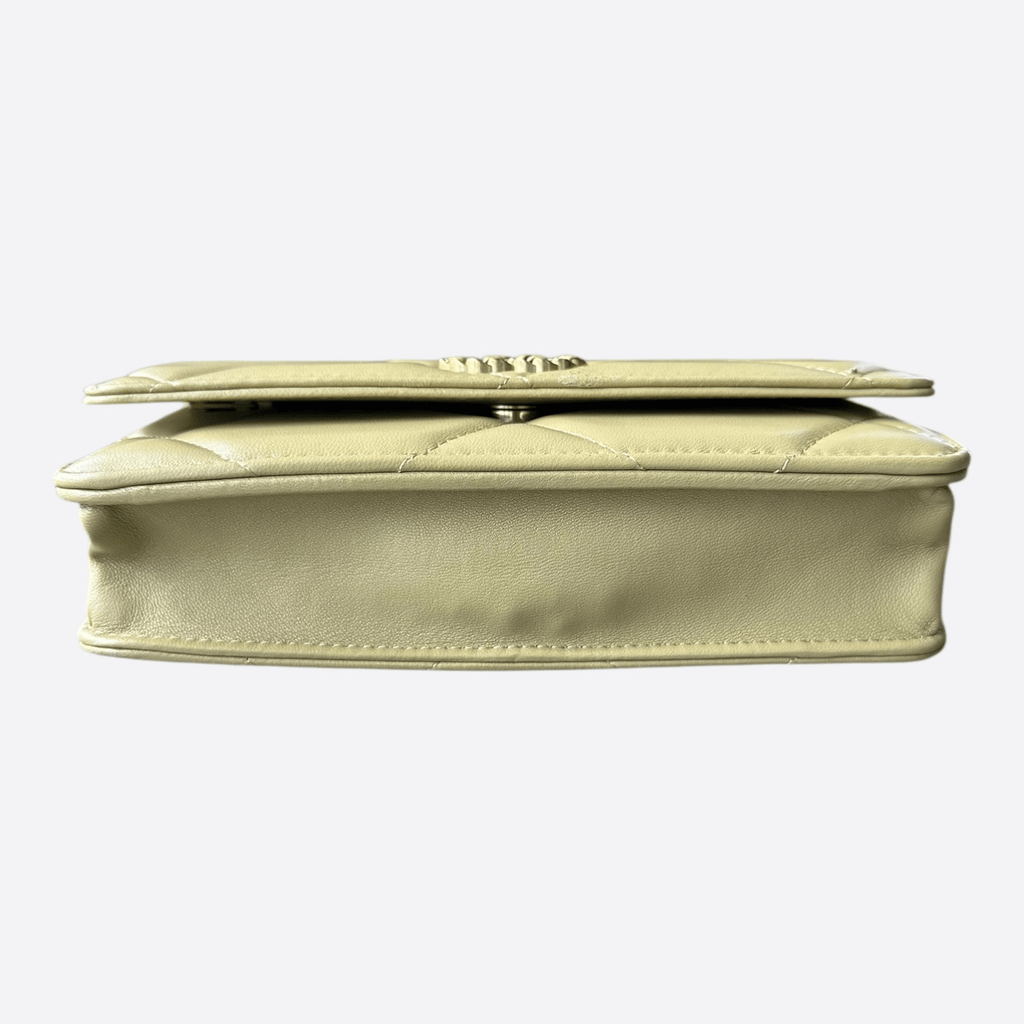 Chanel Olive Quilted 19 Wallet On Chain Bag - Morely TrendsChanel Type here:)