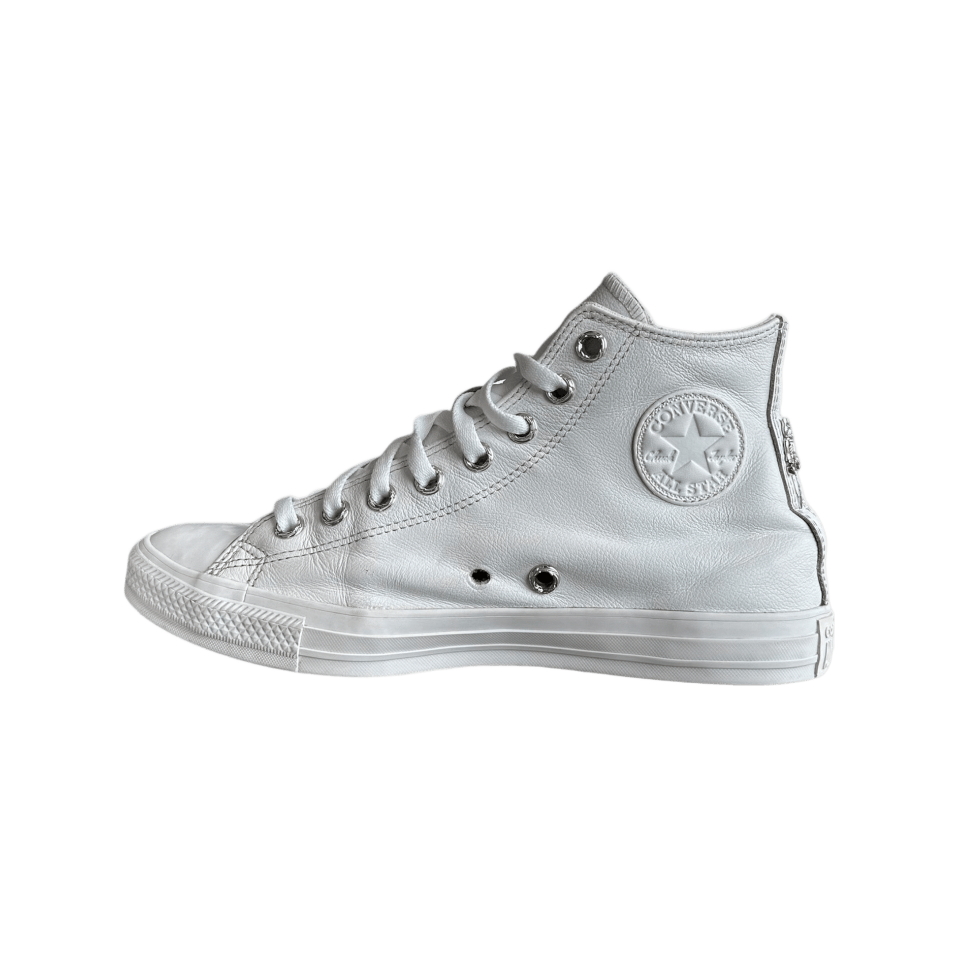 Chrome Hearts White Rhodium Cross High Top Converse - Morely TrendsChrome Hearts Type here:)