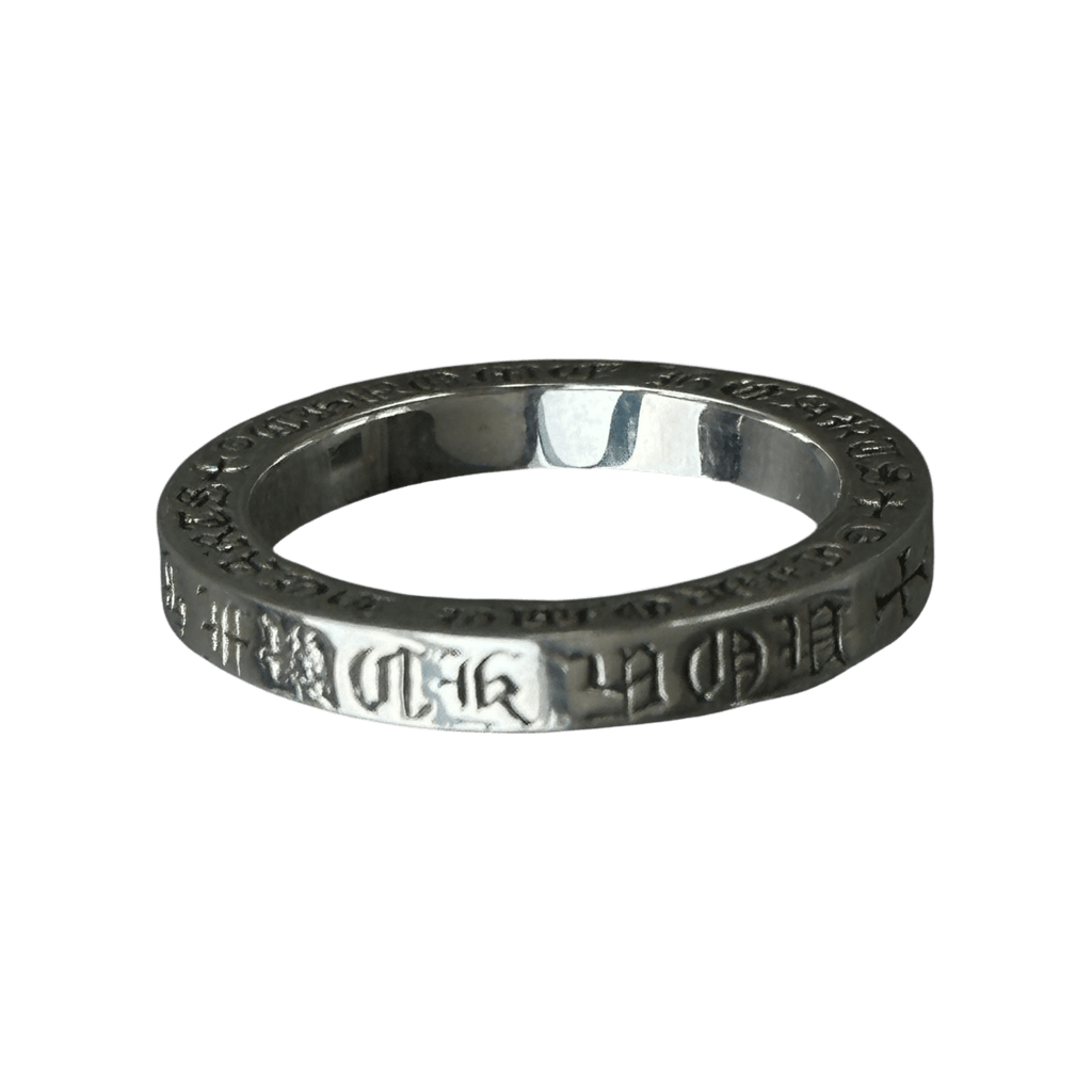 Chrome Hearts Silver & Diamond Thin Spacer Ring - Morely TrendsChrome Hearts Type here:)