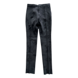 Louis Vuitton Black Crystal Monogram Trousers