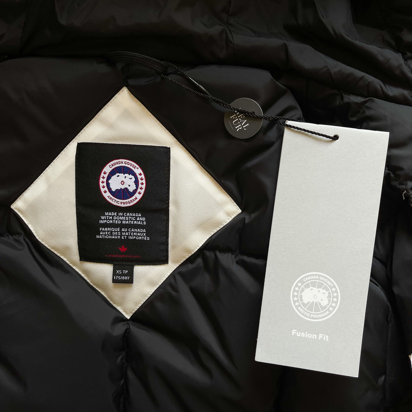Canada Goose White Langford Fusion Men's Jacket