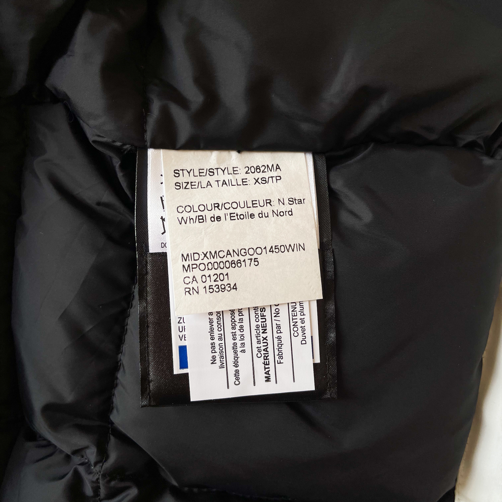 Canada Goose White Langford Fusion Men's Jacket