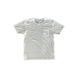 Chrome Hearts White & Blue Neck Logo T-Shirt