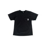 Chrome Hearts Black & White Embroidered Eyechart Logo T-Shirt