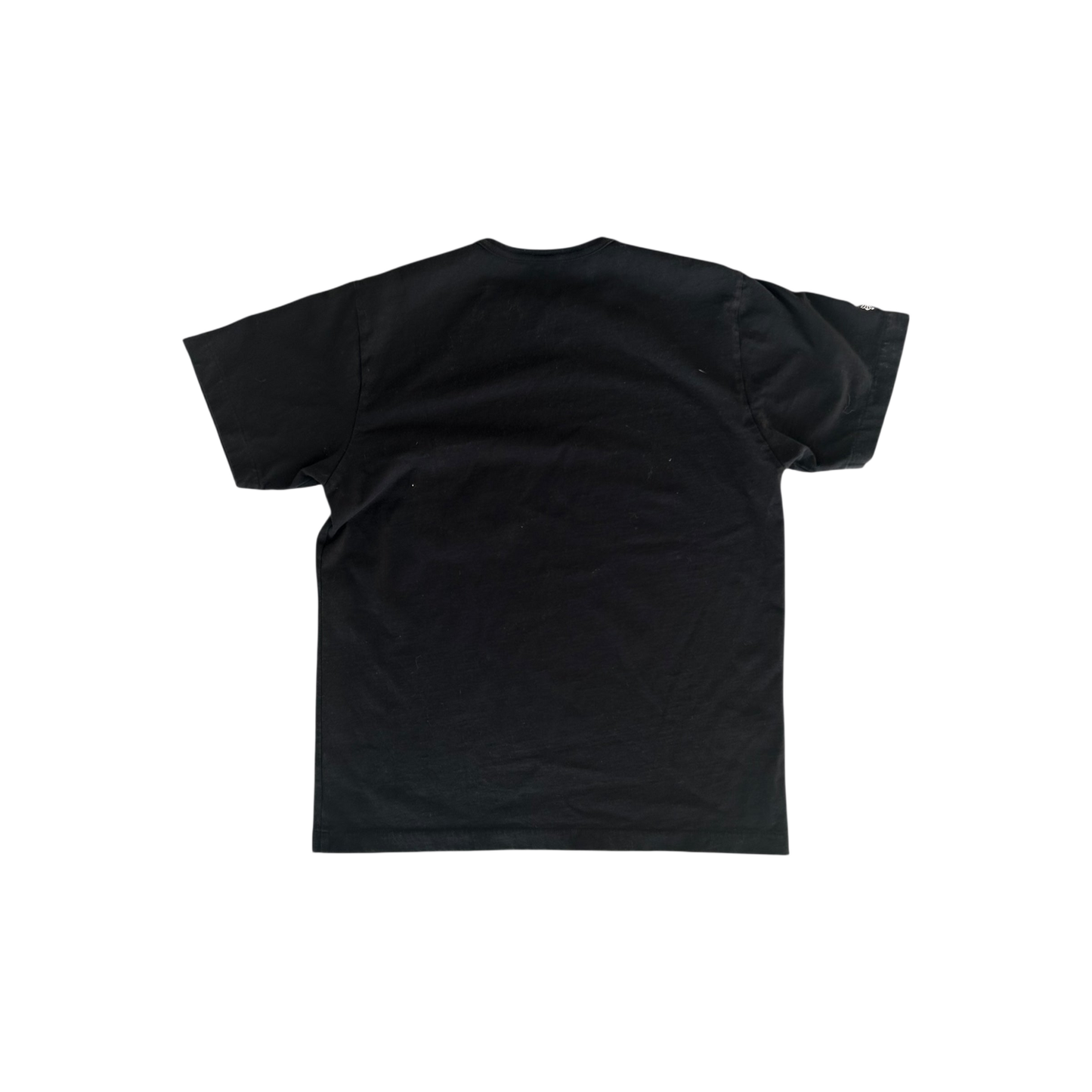 Chrome Hearts Black & White Embroidered Eyechart Logo T-Shirt