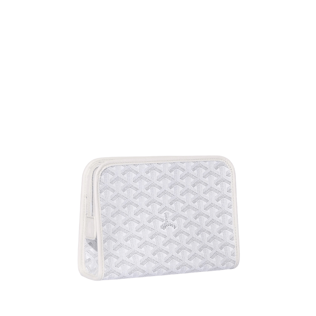 Goyard Jouvence PM Toiletry Bag White