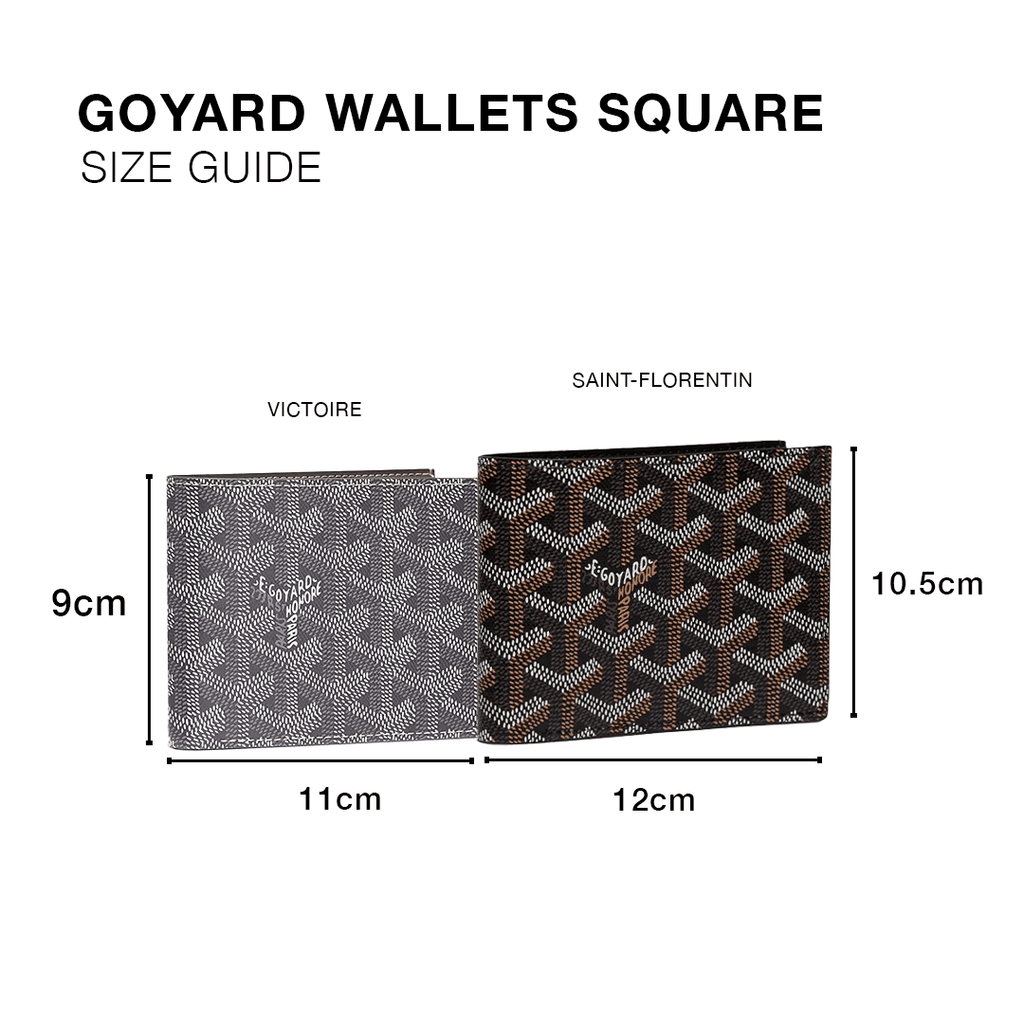 Goyard Victoire Burgundy Wallet