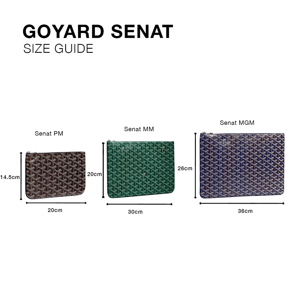 Goyard Senat PM Pouch Green