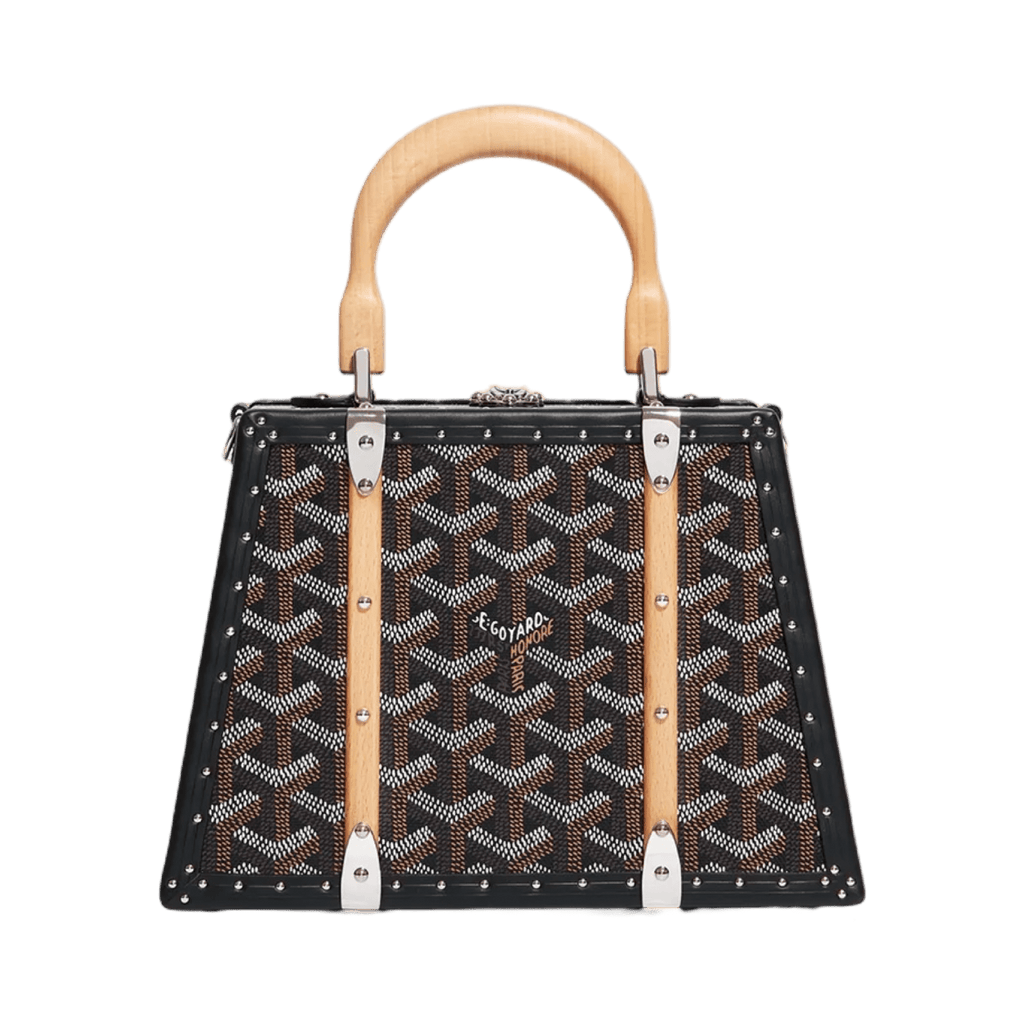 Goyard Saigon Mini Trunk Bag Black