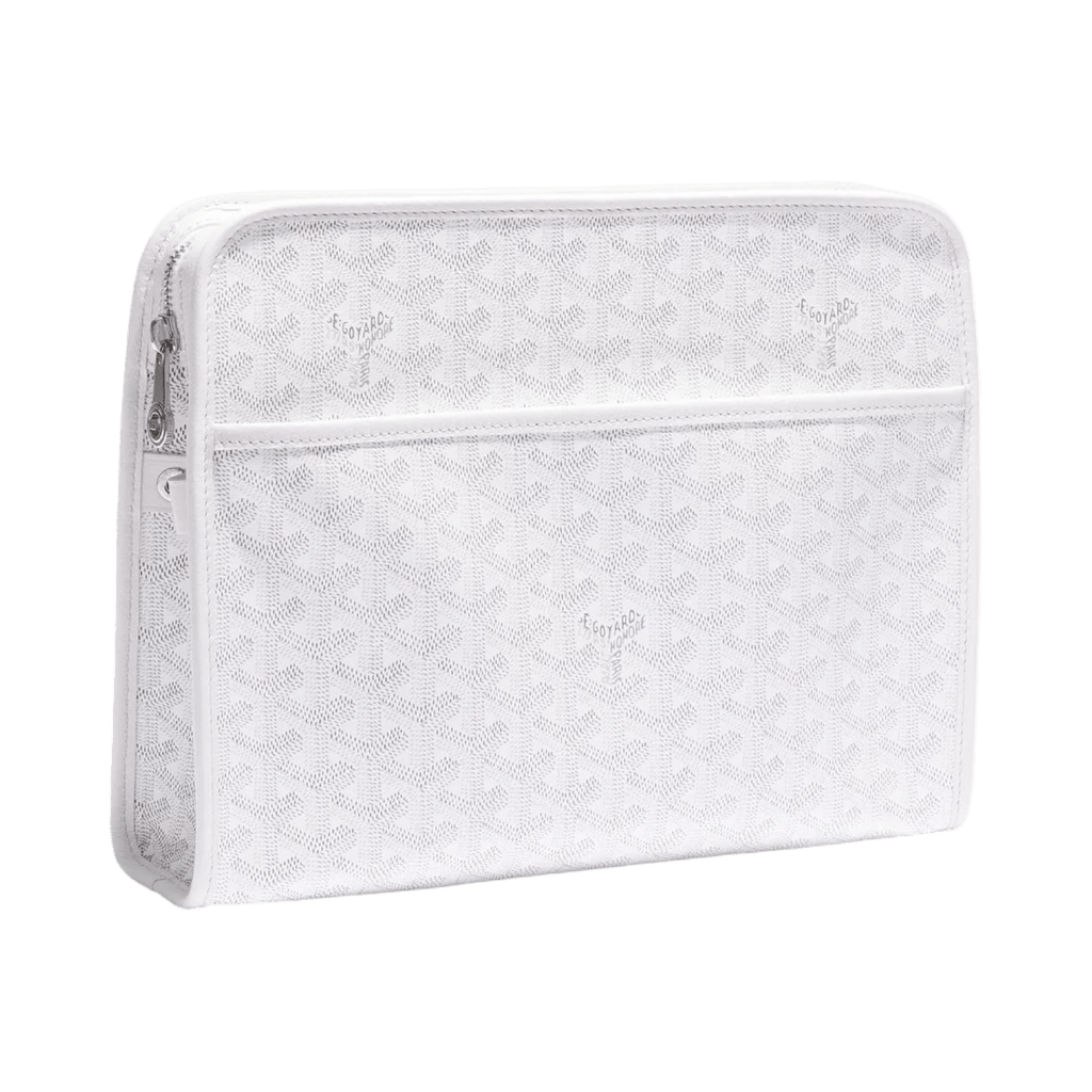 Goyard Jouvence GM Toiletry Bag White