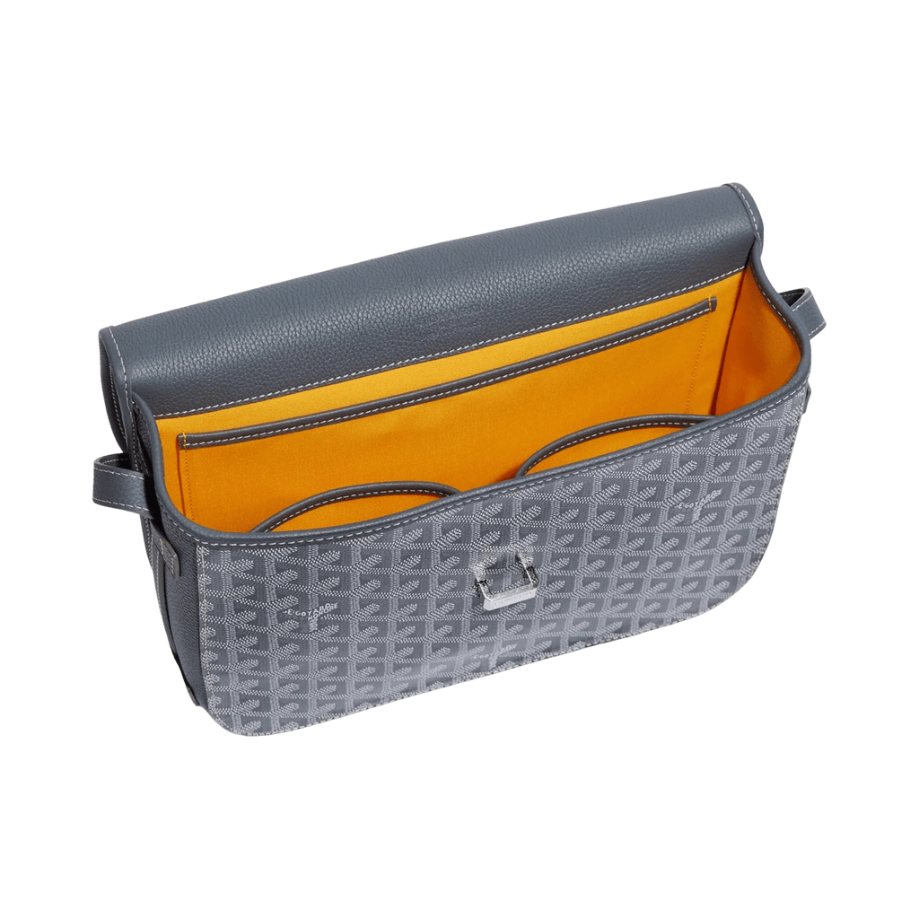 Goyard Goyardine Belvedere II Grey MM Messenger Bag
