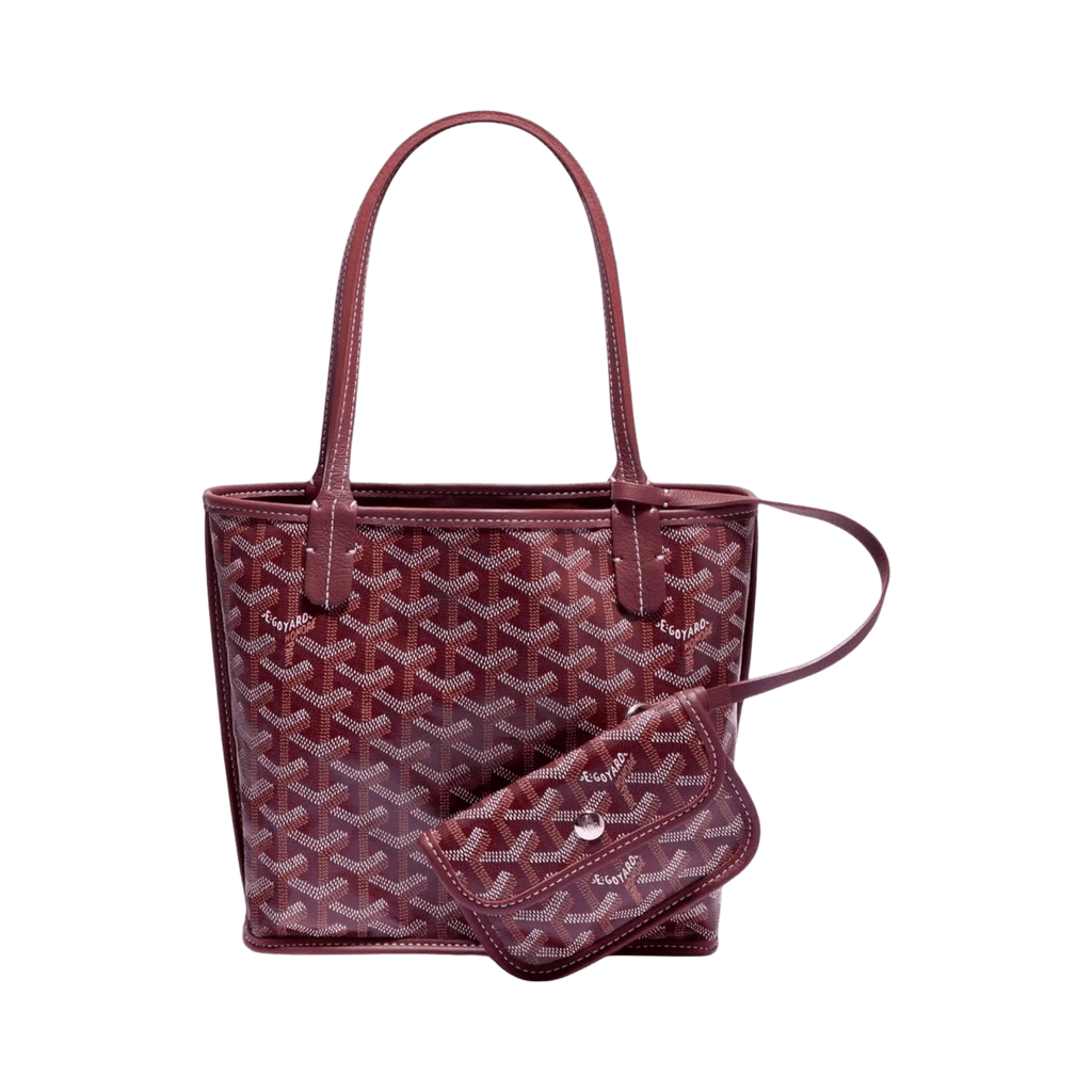 Goyard Anjou Mini Bag Burgundy