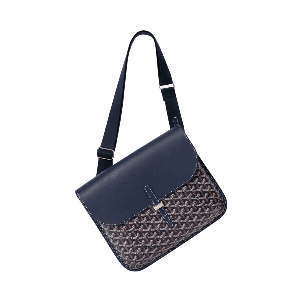 Goyard Coursier Messenger Bag Navy Blue