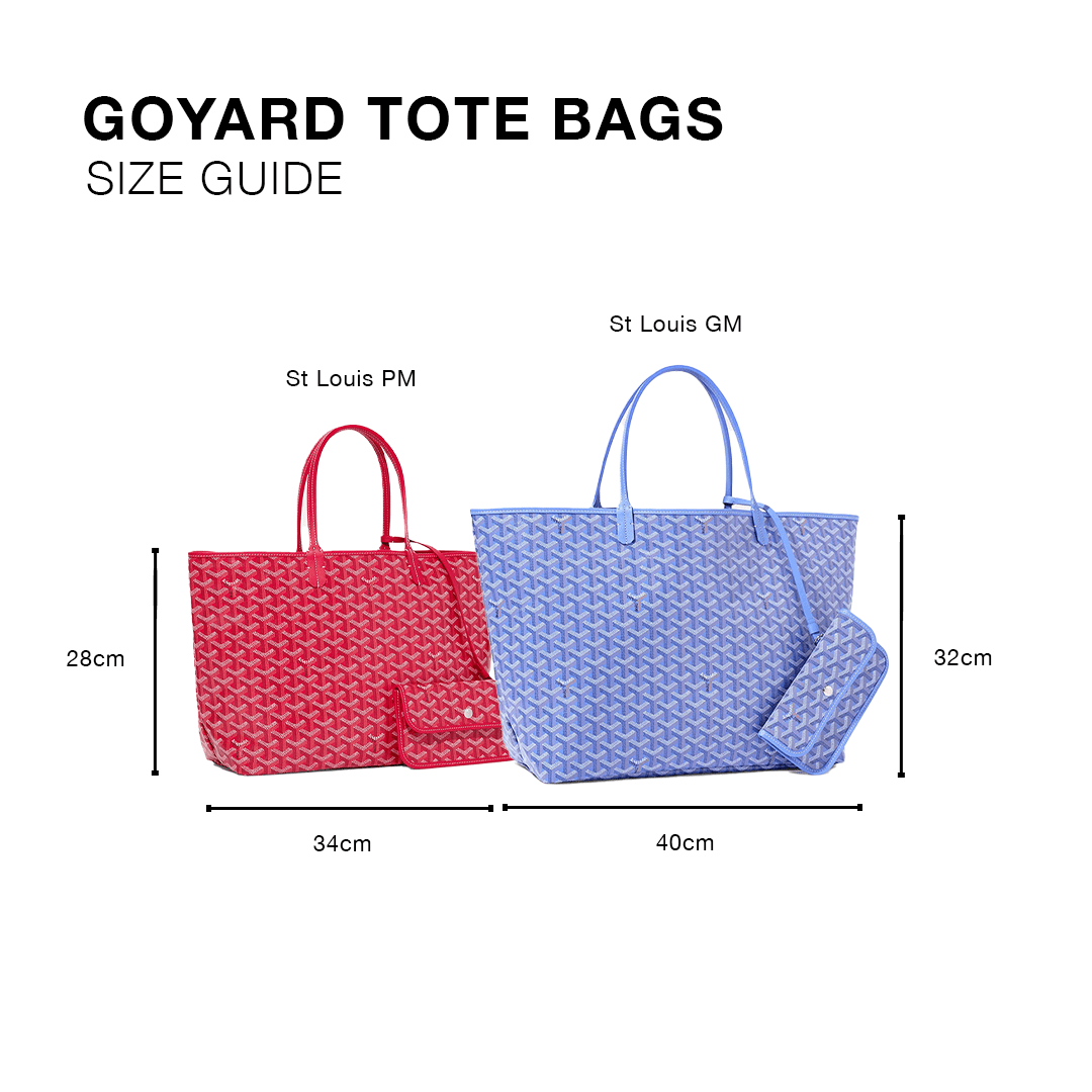 Goyard Saint Louis PM Tote Bag Grey