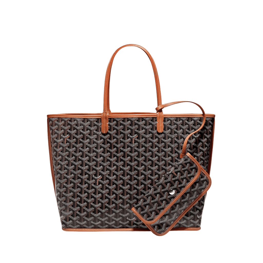 Goyard Anjou PM Bag Black Tan