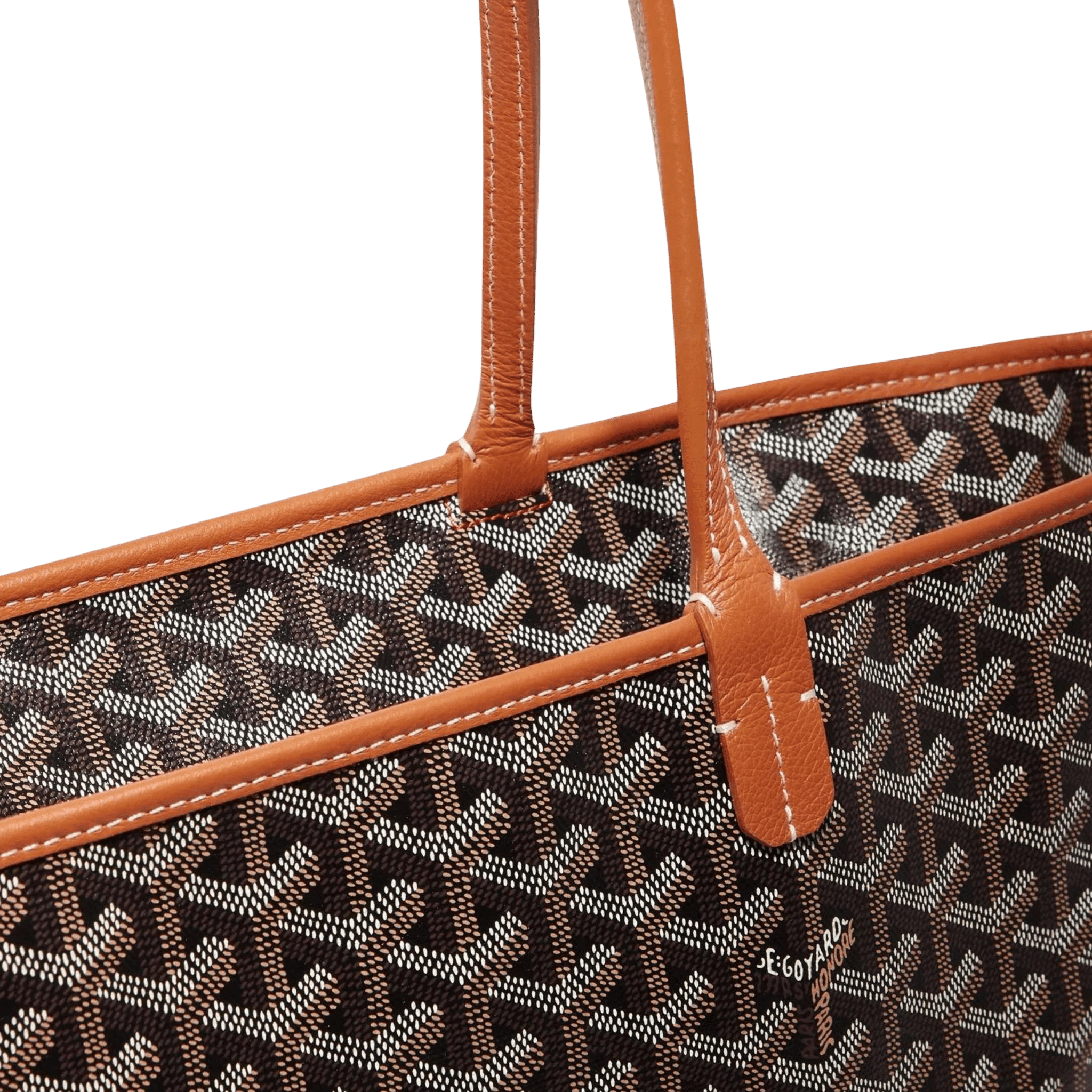 Goyard Artois MM Bag Black Tan
