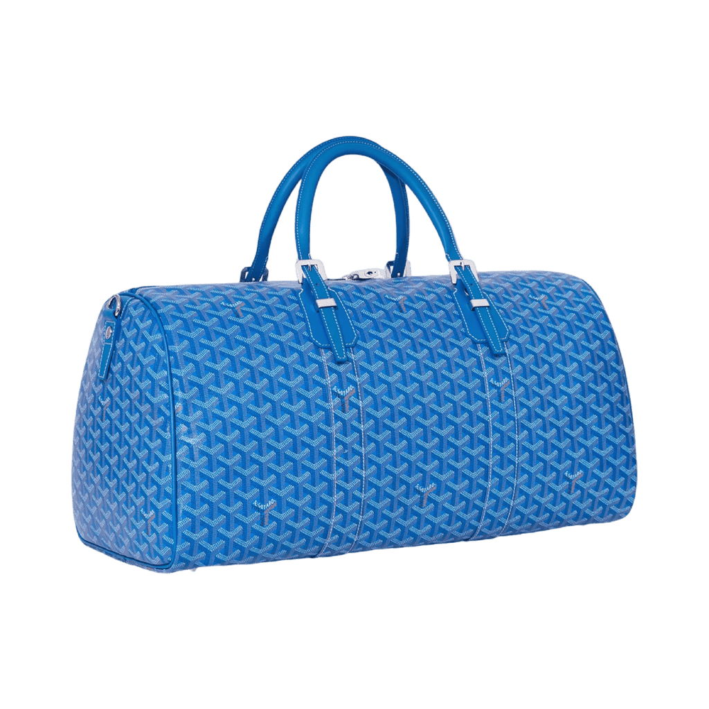 Goyard Boston 50 Bag Blue