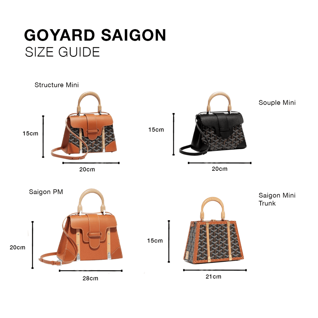 Goyard Saigon PM Bag White