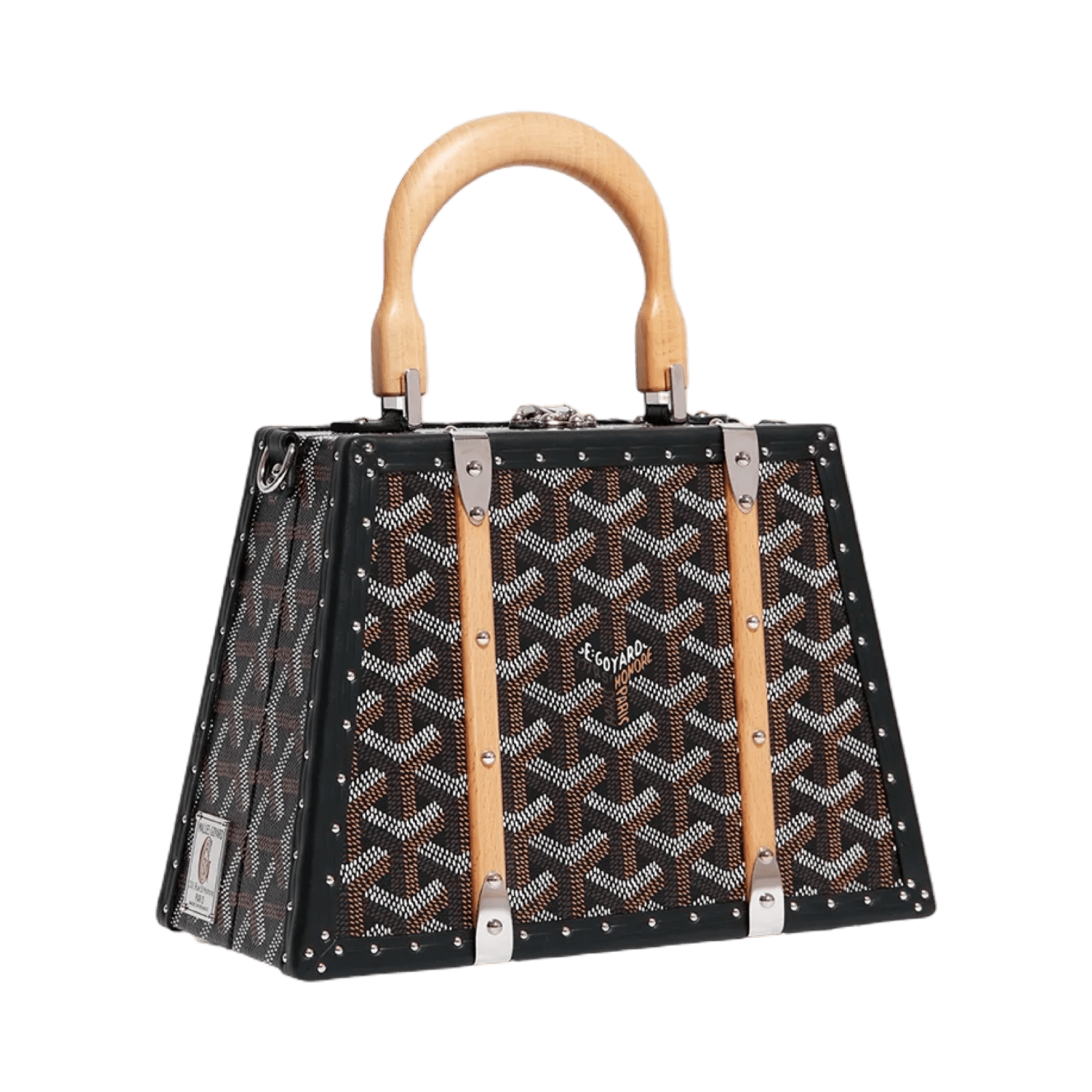 Goyard Saigon Mini Trunk Bag Black