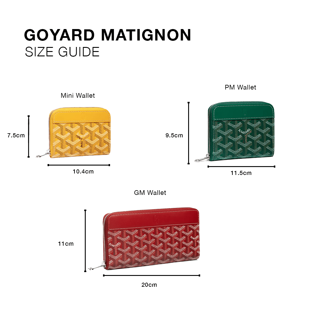 Goyard Matignon GM Wallet Yellow