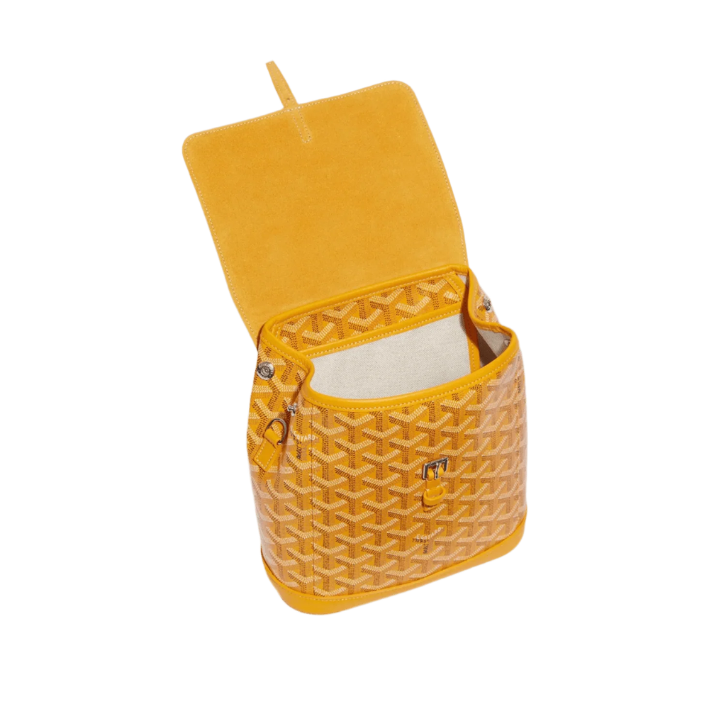 Goyard Alpin Mini Backpack Yellow
