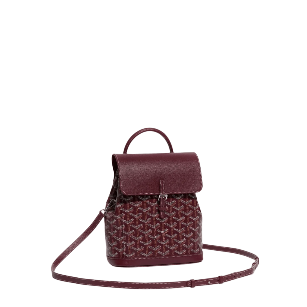 Goyard Alpin Mini Backpack Burgundy