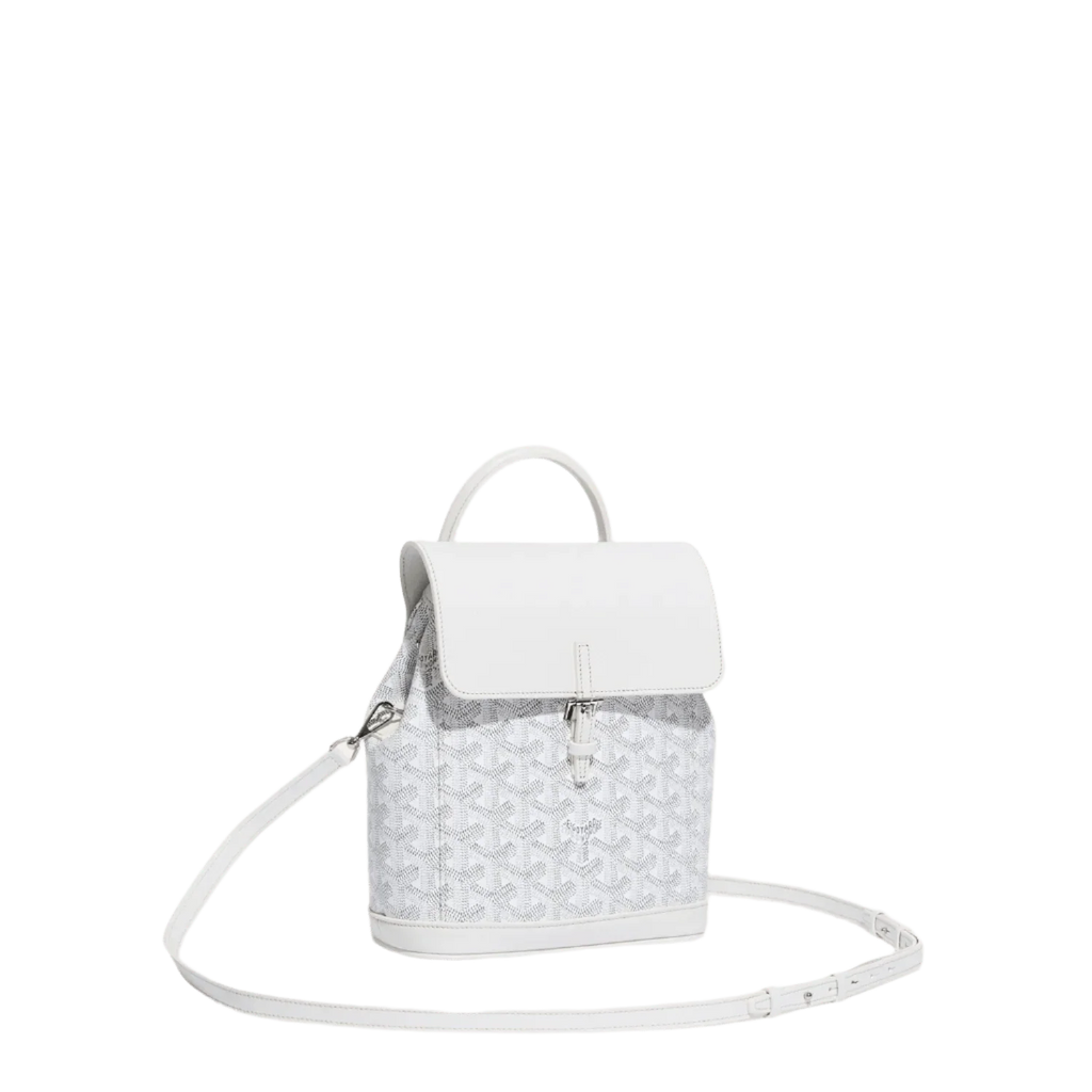 Goyard Alpin Mini Backpack White