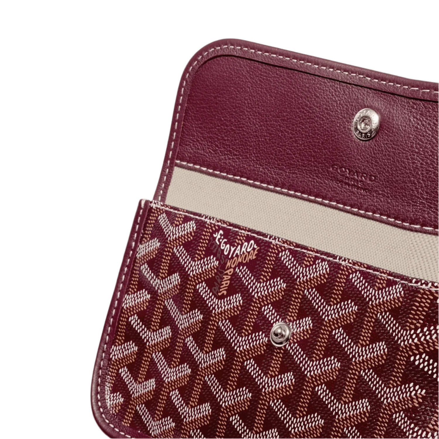 Goyard Anjou GM Bag Burgundy