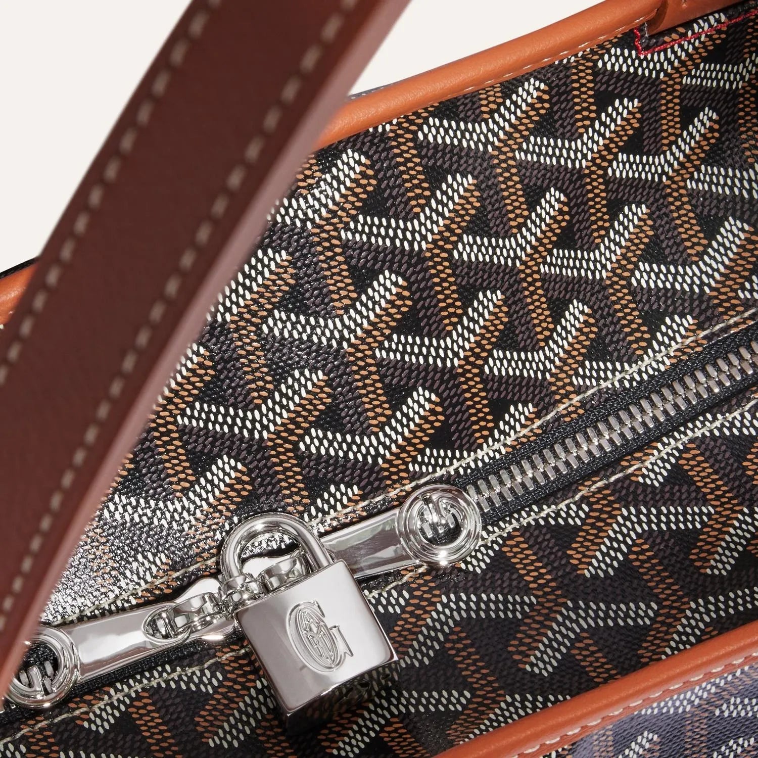Goyard Artois GM Bag Black Tan