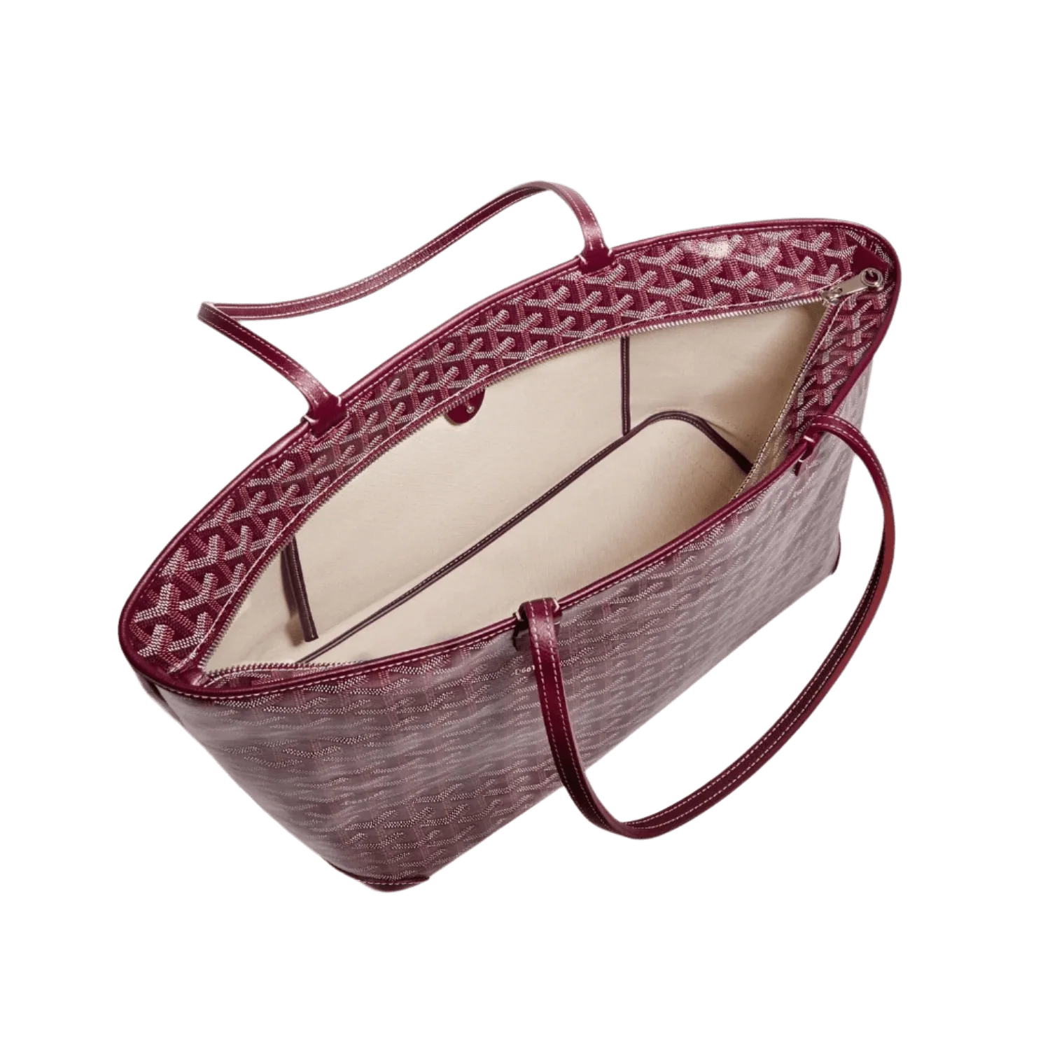 Goyard Artois MM Bag Burgundy