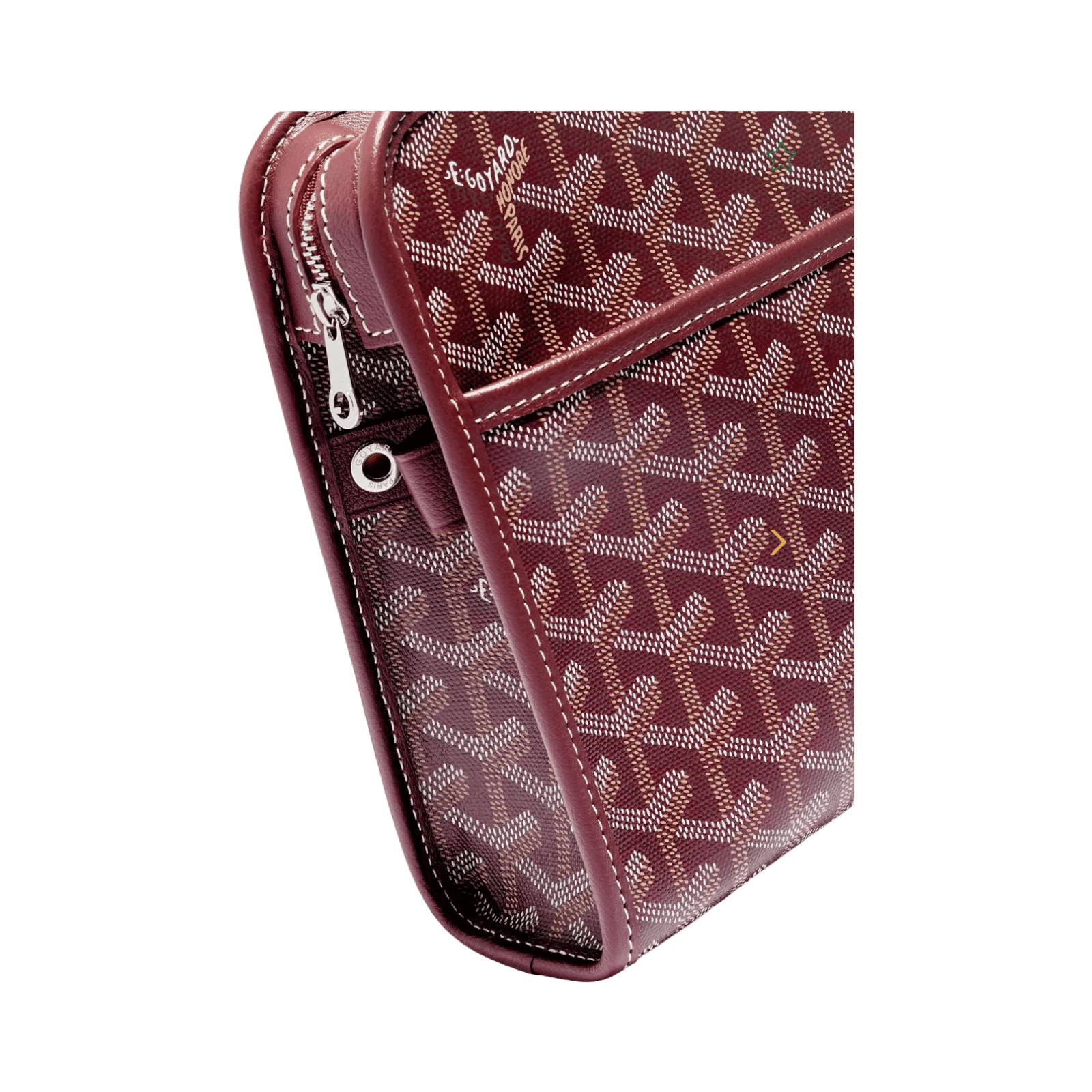 Goyard Jouvence GM Toiletry Bag Burgundy