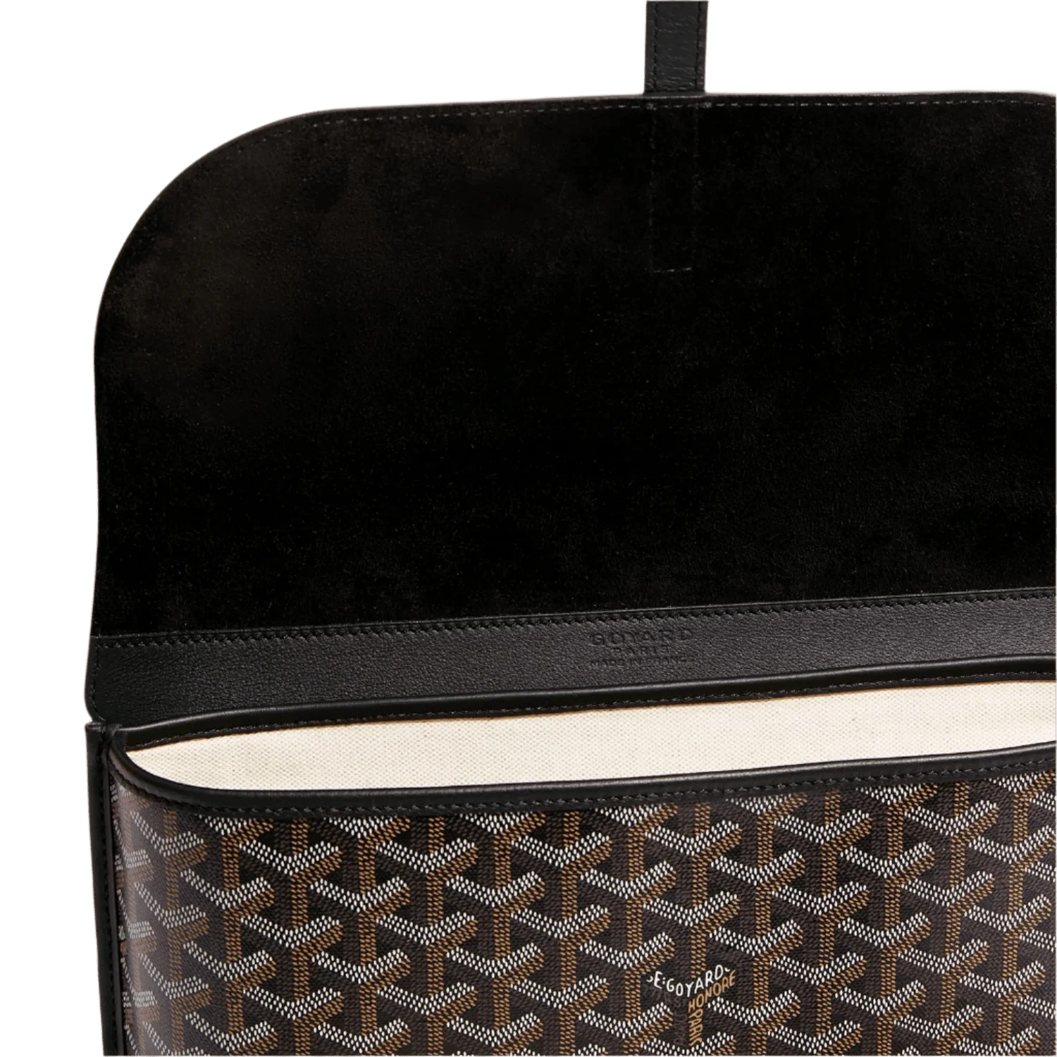Goyard Coursier Messenger Bag Black