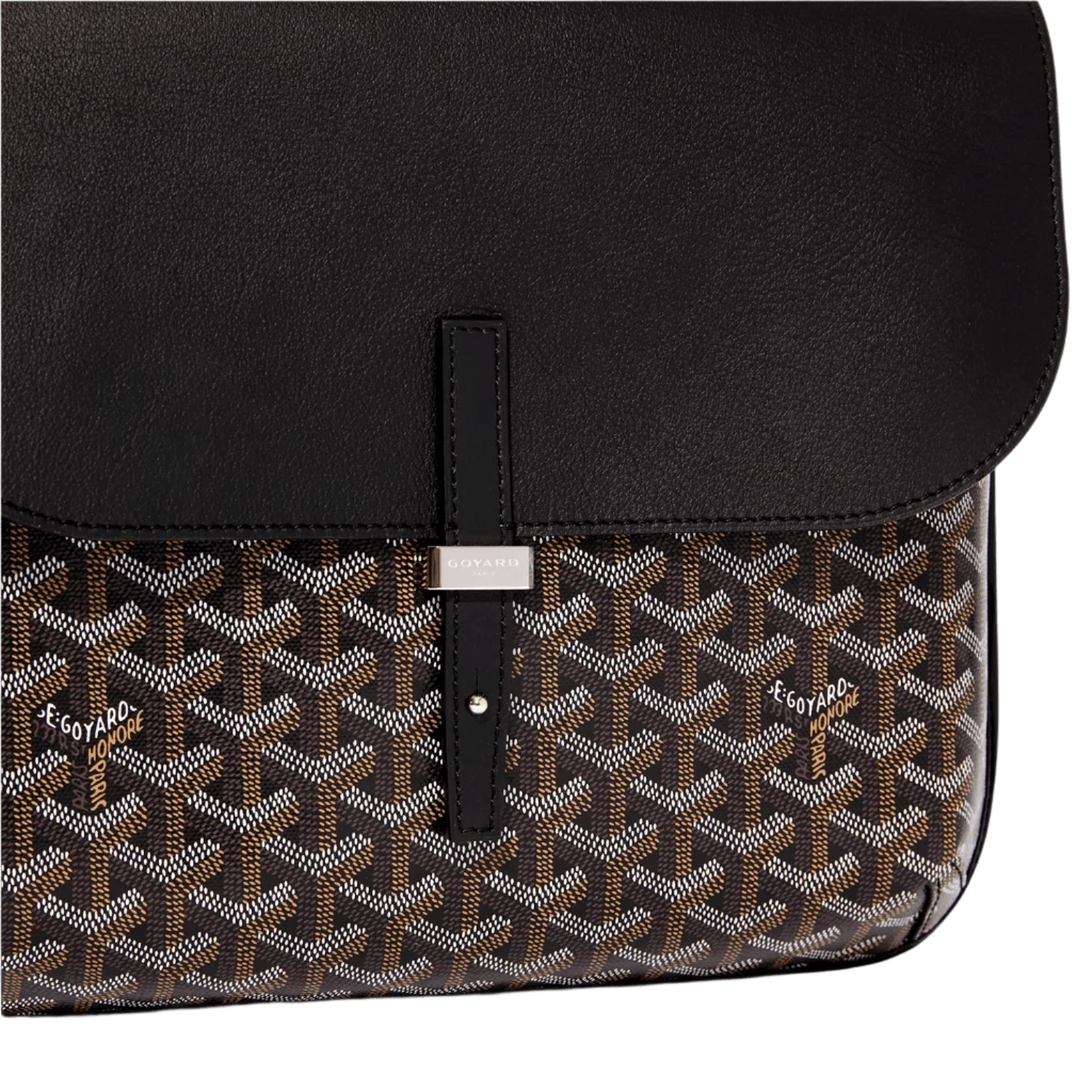 Goyard Coursier Messenger Bag Black