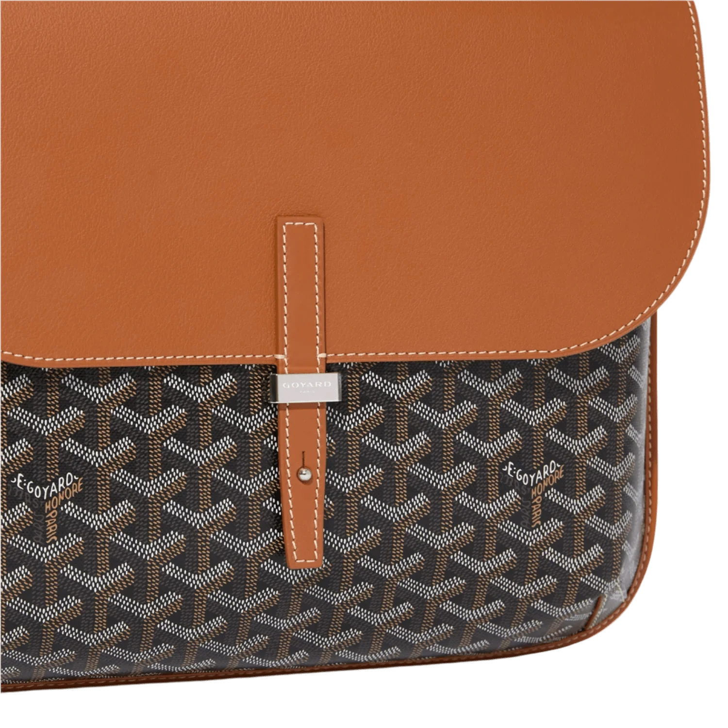 Goyard Coursier Messenger Bag Black & Tan