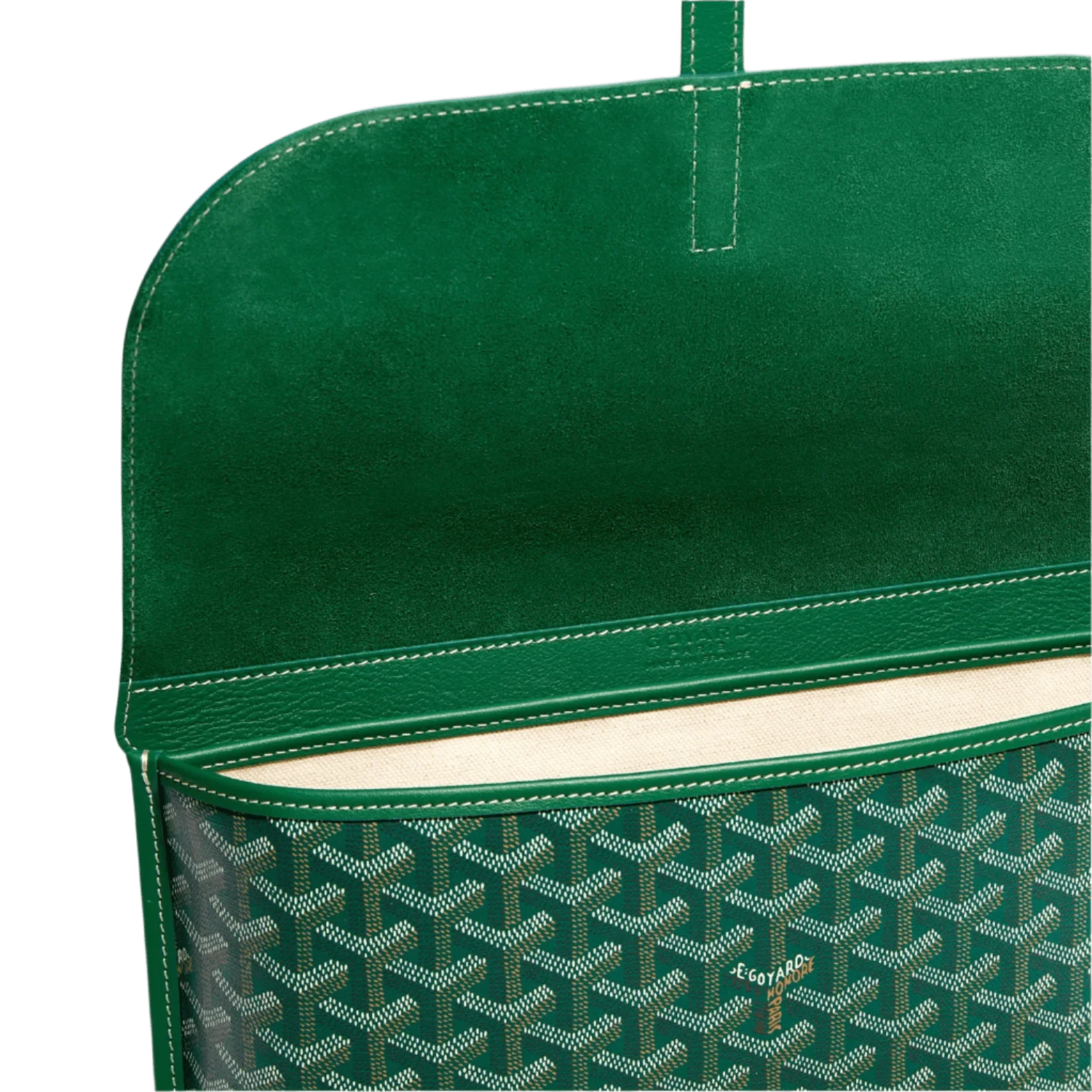 Goyard Coursier Messenger Bag Green