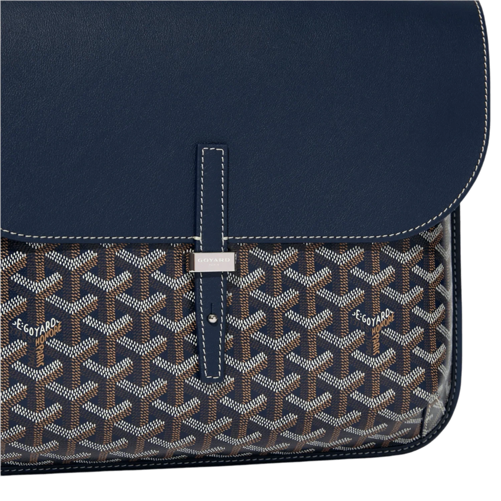 Goyard Coursier Messenger Bag Navy Blue
