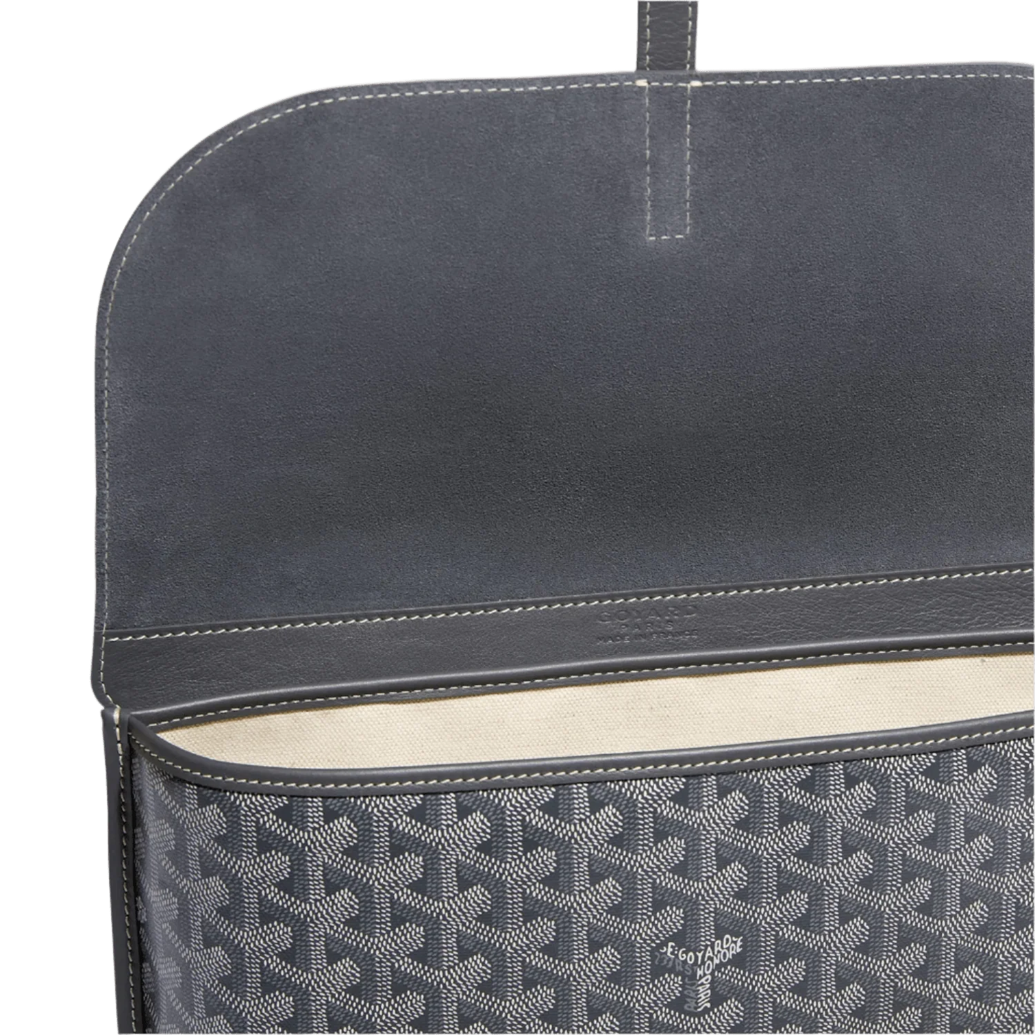 Goyard Coursier Messenger Bag Grey