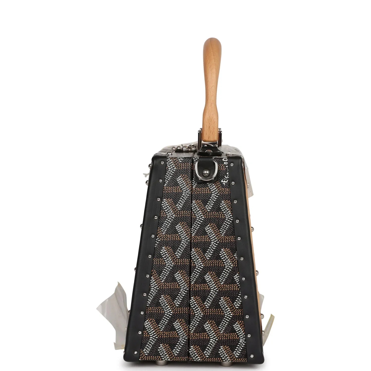 Goyard Saigon Mini Trunk Bag Black