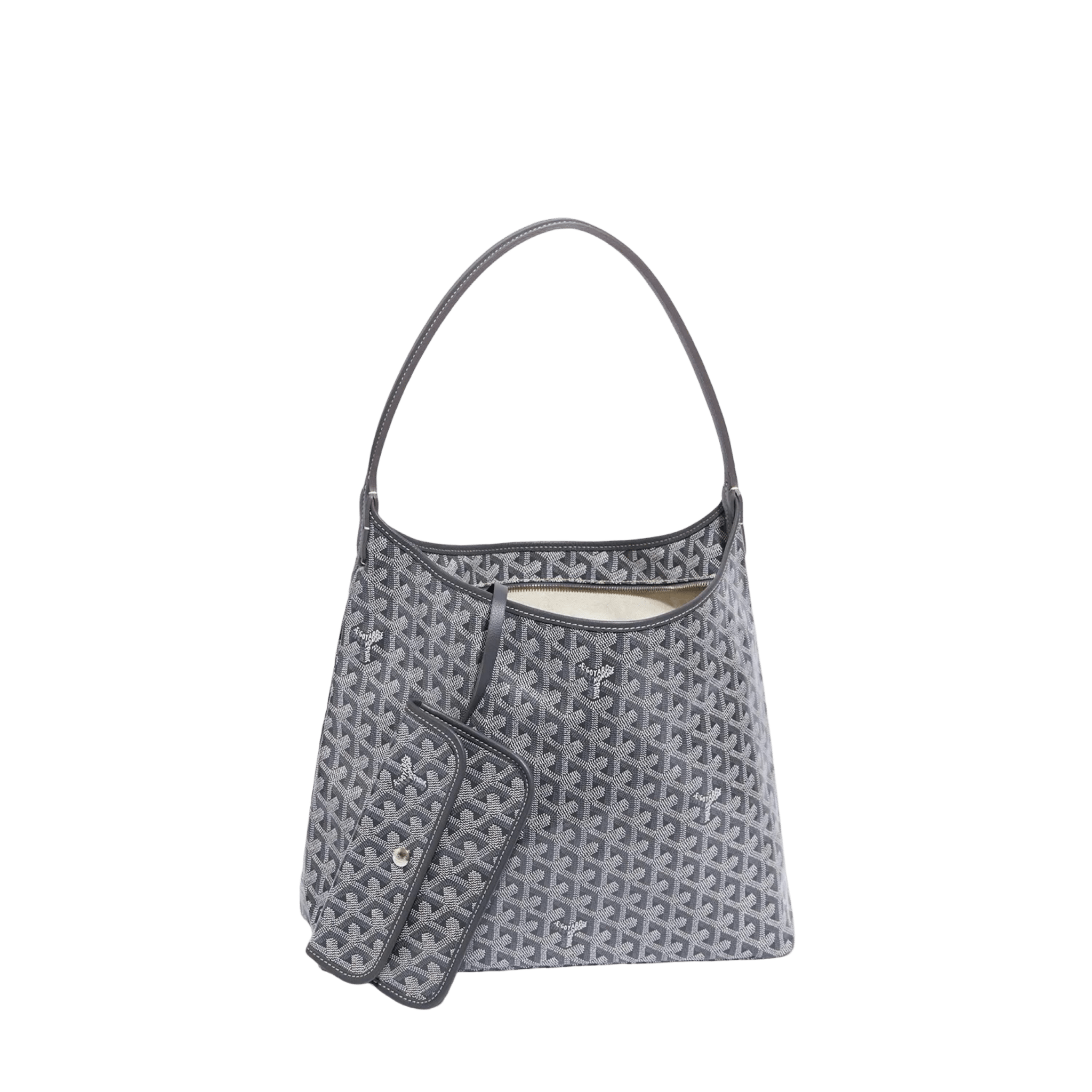Goyard Boheme Hobo Bag Grey