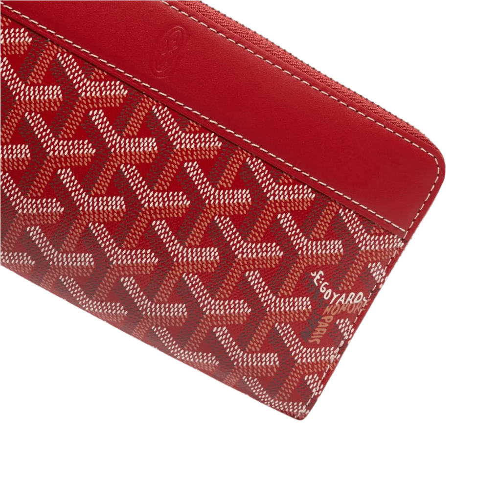 Goyard Matignon GM Wallet Red