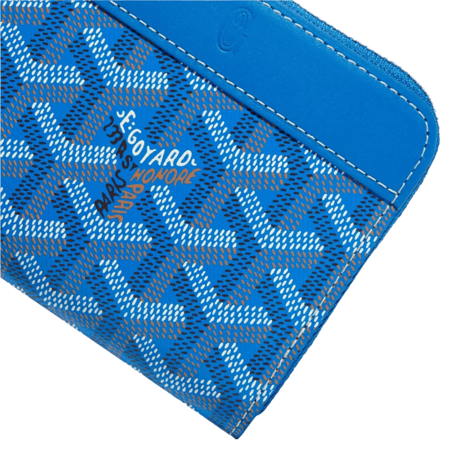Goyard Matignon PM Wallet Blue