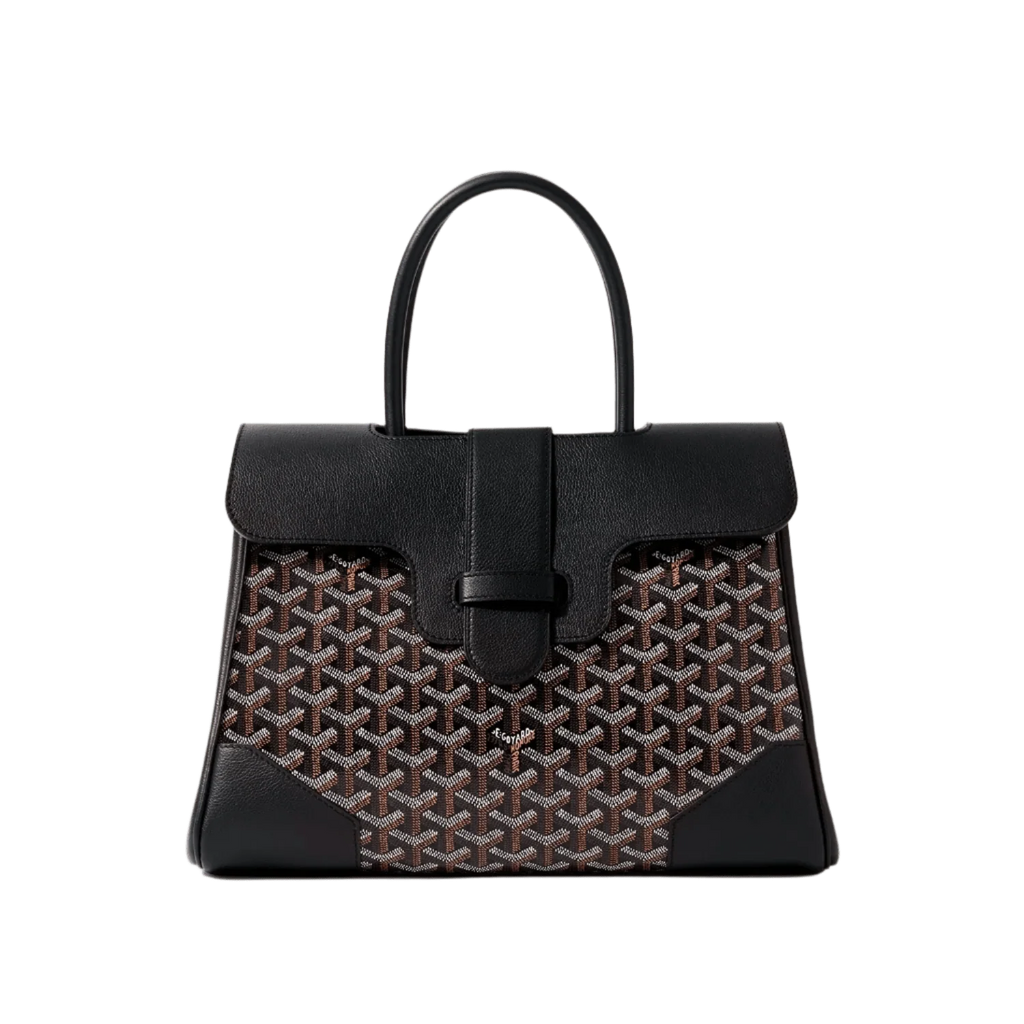 Goyard Saigon Tote Bag Black