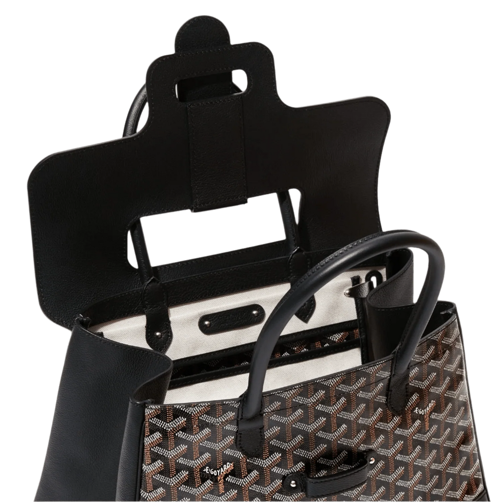 Goyard Saigon Tote Bag Black