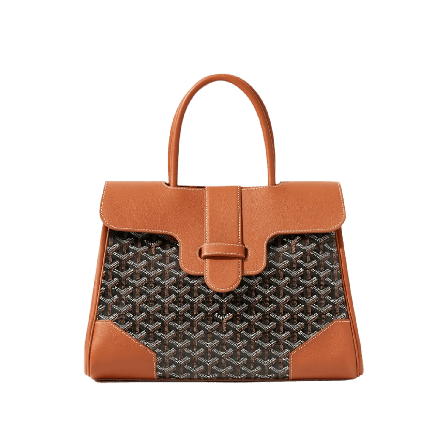 Goyard Saigon Tote Bag Black & Tan