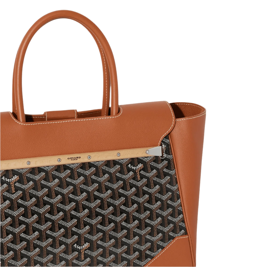 Goyard Saigon Tote Bag Black & Tan