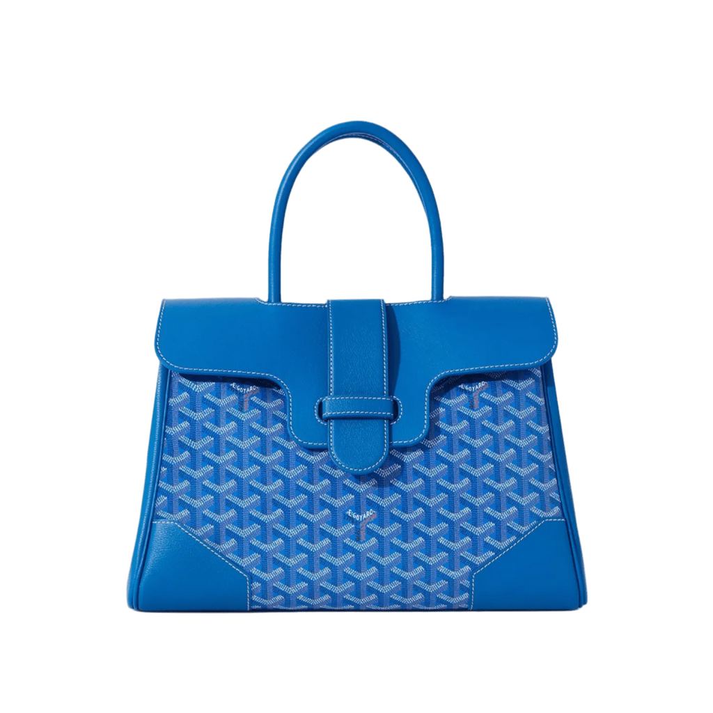 Goyard Saigon Tote Bag Blue