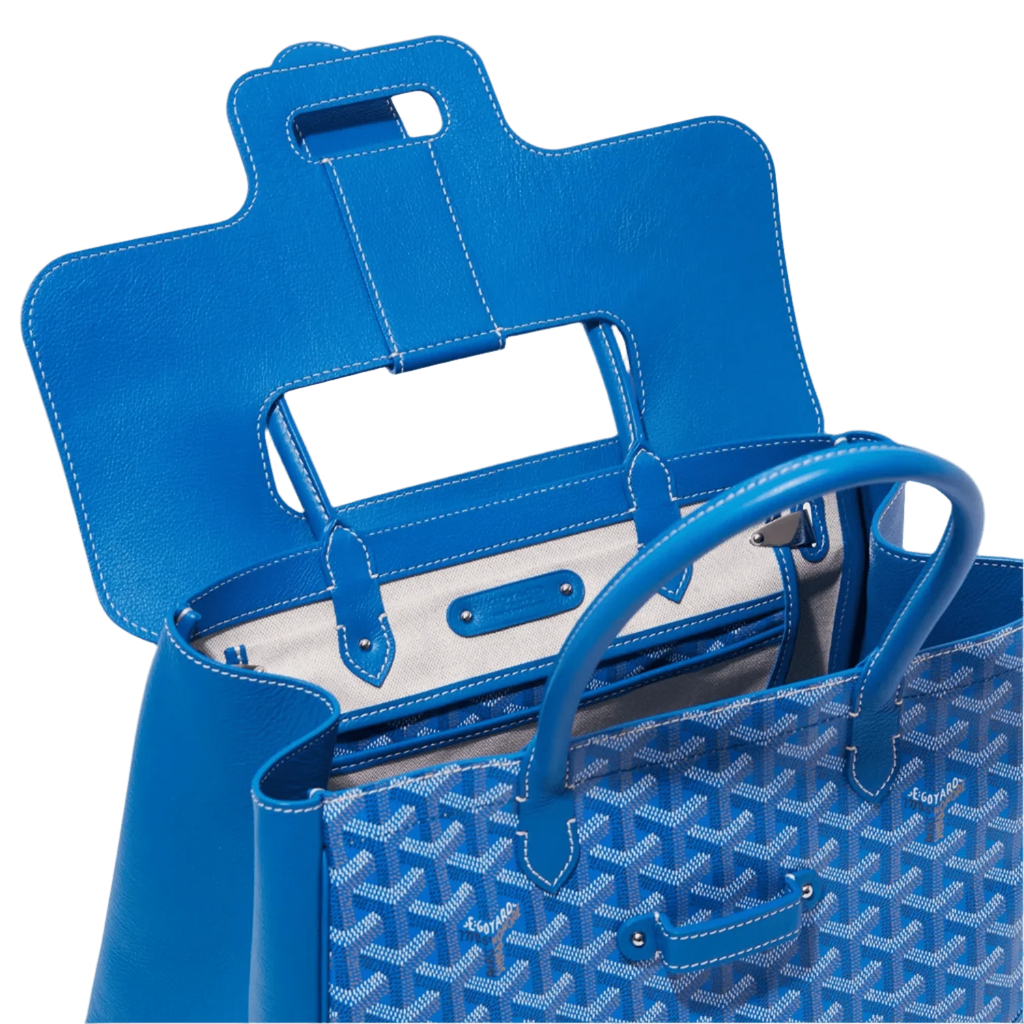 Goyard Saigon Tote Bag Blue